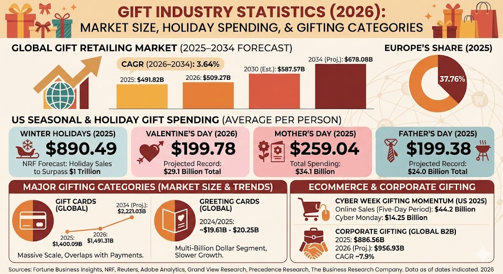 gift industry statistics